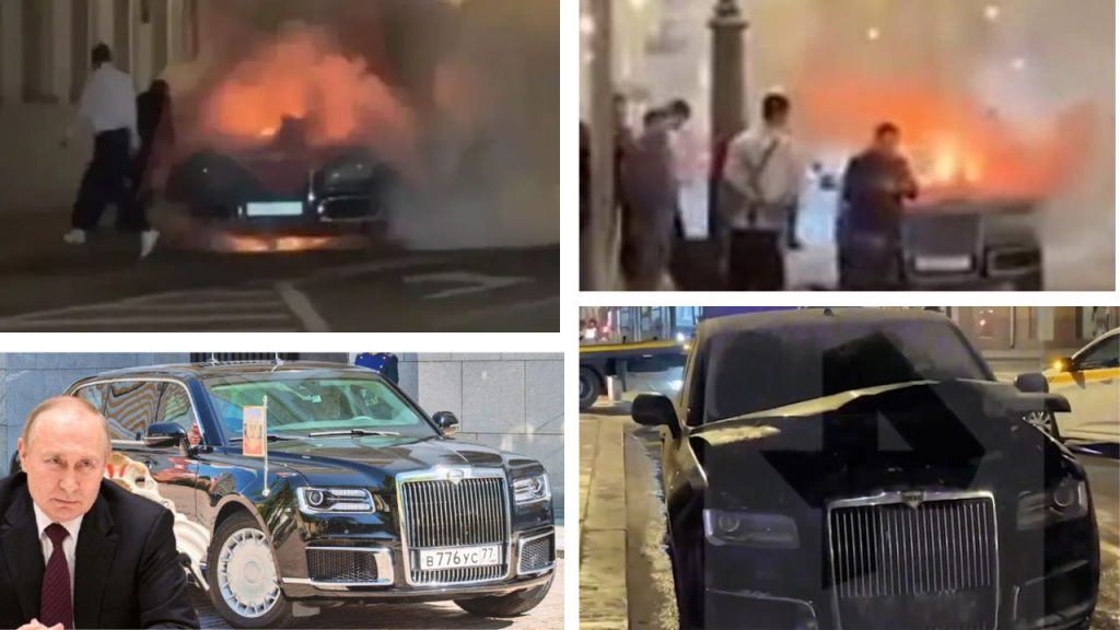 Assassination Attempt On Putin Limousine Explosion Russian President Car Moscow