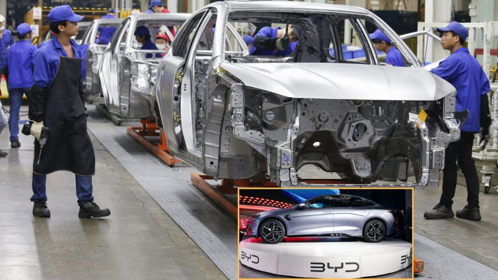 Byd Car Plant Electric Cars Battery Plant Hyderabad Telangana,