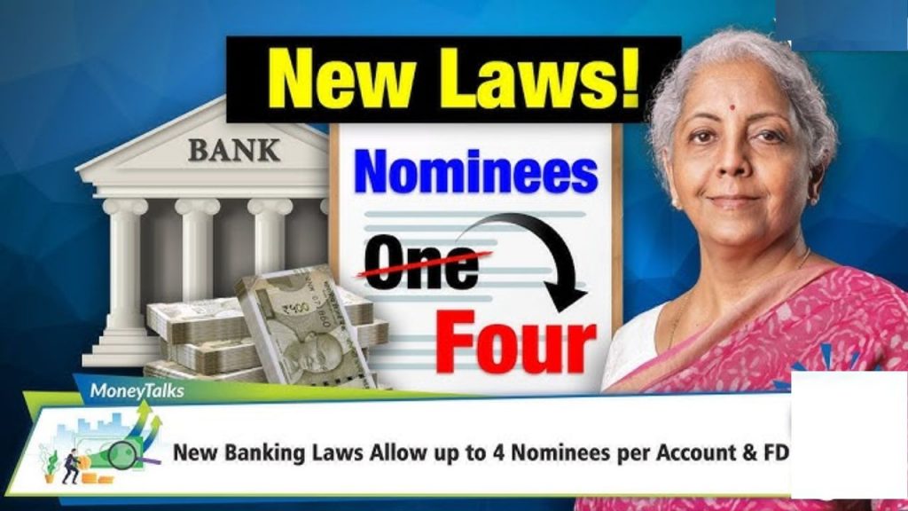 Banking Laws Amendment Bill Bank Account 4 Nominees Parliament