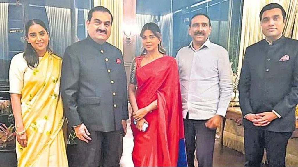 Boinipally Srinivas Rao Gautam Adani Adani Group Karan Adani
