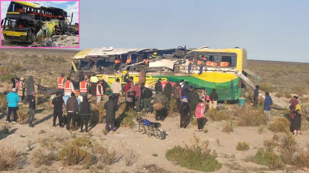 Bolivia Bus Crash Potosi Region
