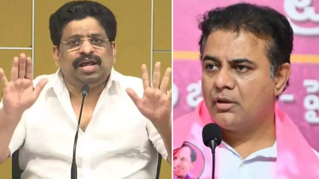 Buddha Vs Ktr Tdp Leader Buddha Venkanna Brs Ktr