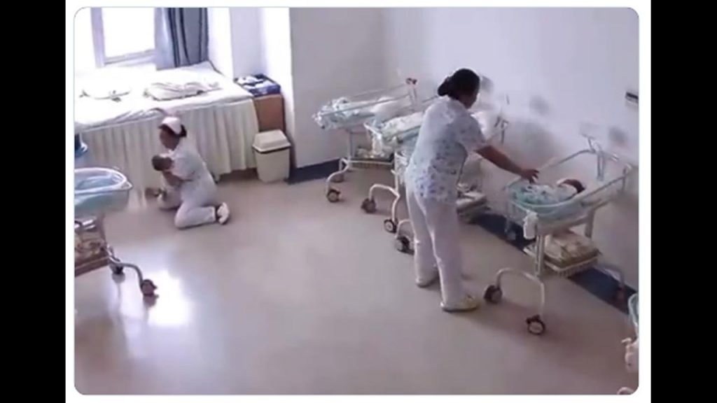 Chinese Nurses Protect Newb