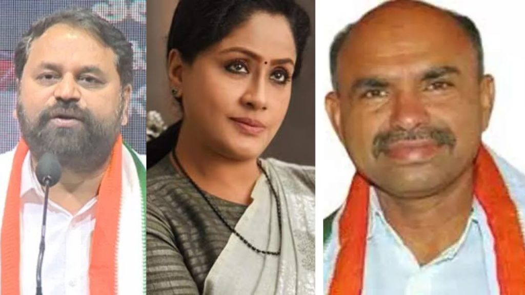 Congress Mla Quota Mlcs Vijayashanti Addanki Dayakar Kethavath Shankar Naik