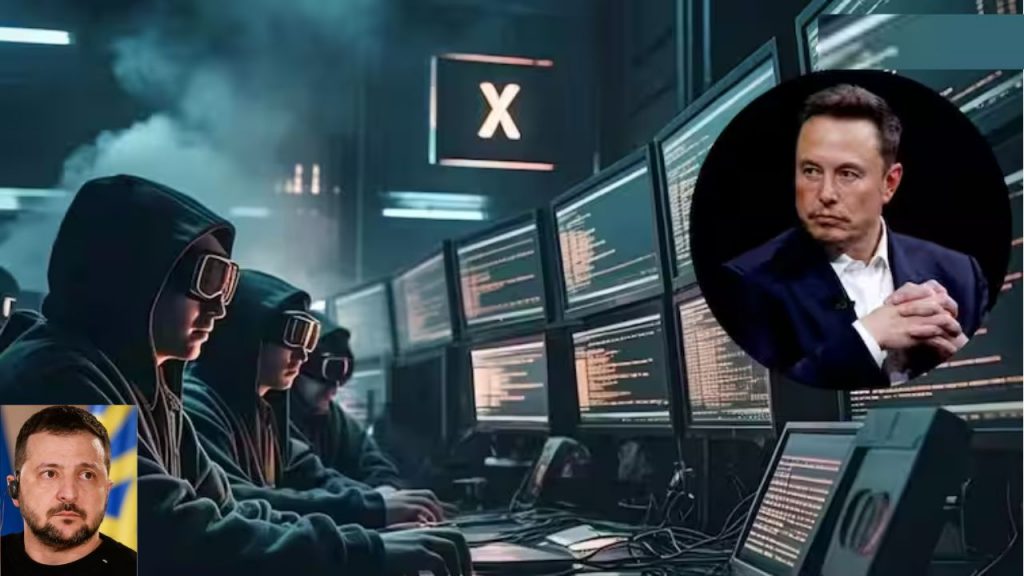 Cyber Attack On X Elon Musk Dark Storm Team Hacking Group Ukraine