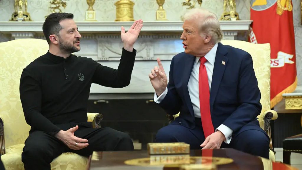 Donald Trump Vs Zelensky Ukraine Us Govt Russia
