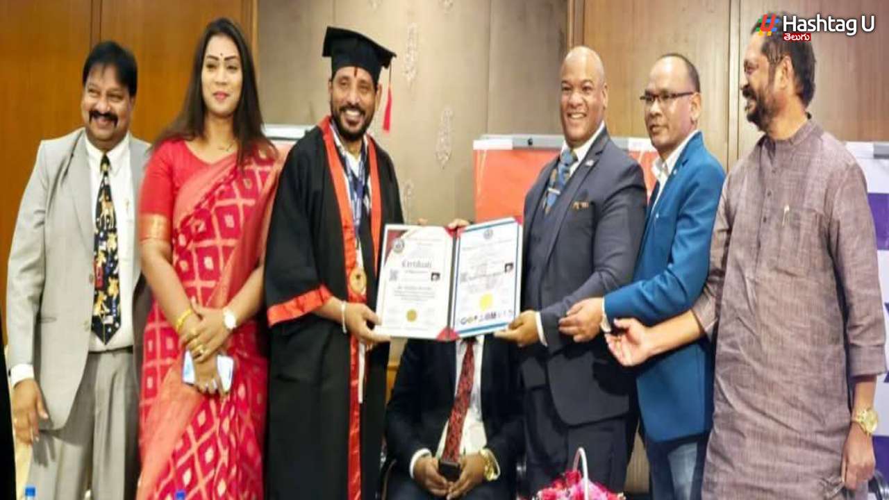 Duvvada Srinivas Doctorate