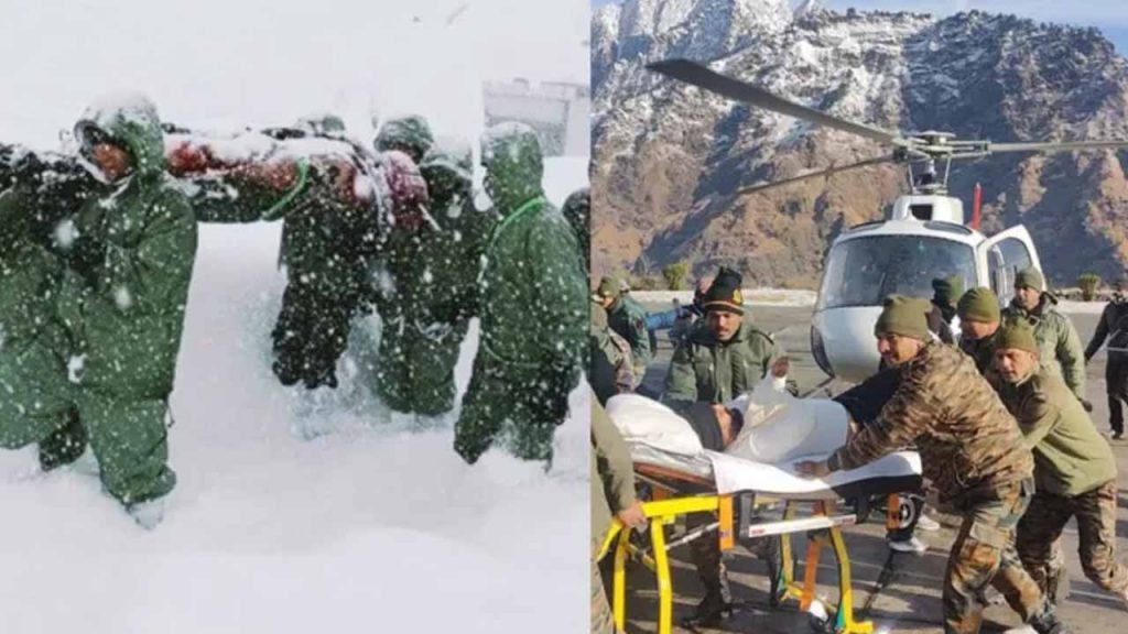Four people died in the incident in Uttarakhand..Rescue operation is going on.