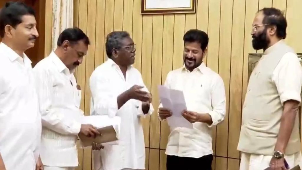Gummadi Narsaiah Meets Cm R