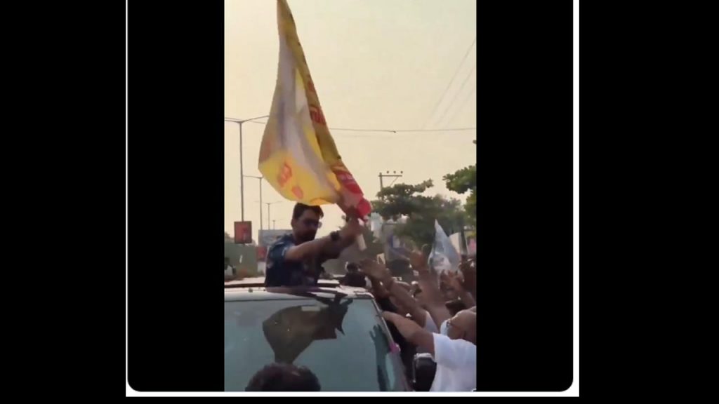 Kalyan Ram Tdp Flag