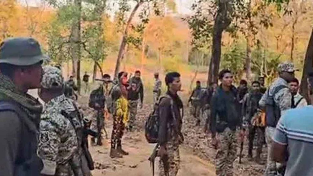Major encounter in Dantewada district.. Five Maoists killed