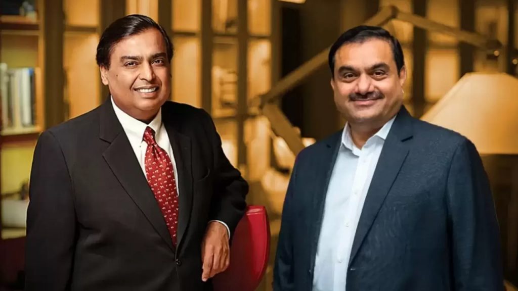 Mukesh Ambani, Gautam Adani