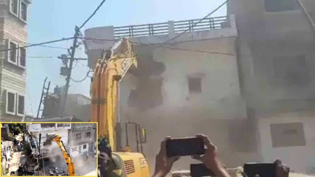Nagpur Riots Mastermind Fahim Khan House Demolished