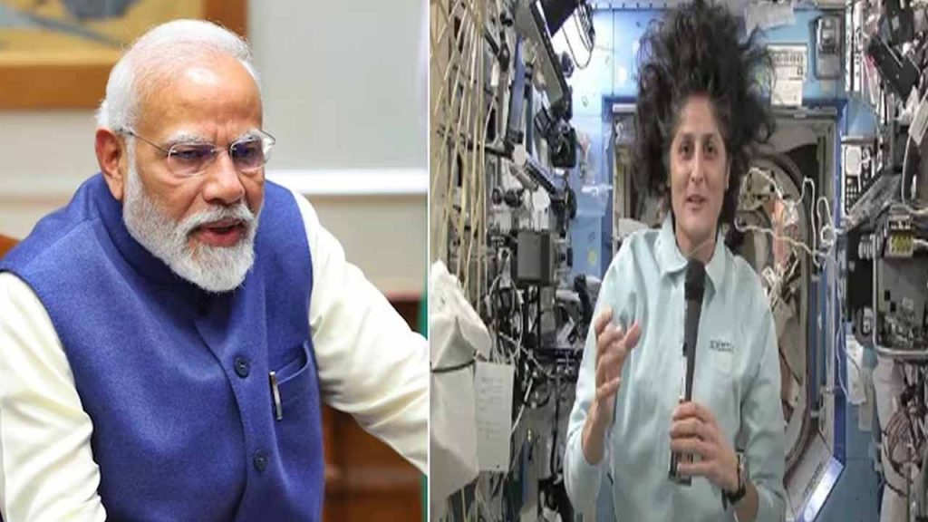 PM Modi letter to Sunita Williams