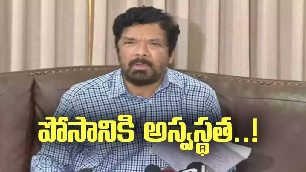 Posani Krishna Murali is sick..moved to the hospital!