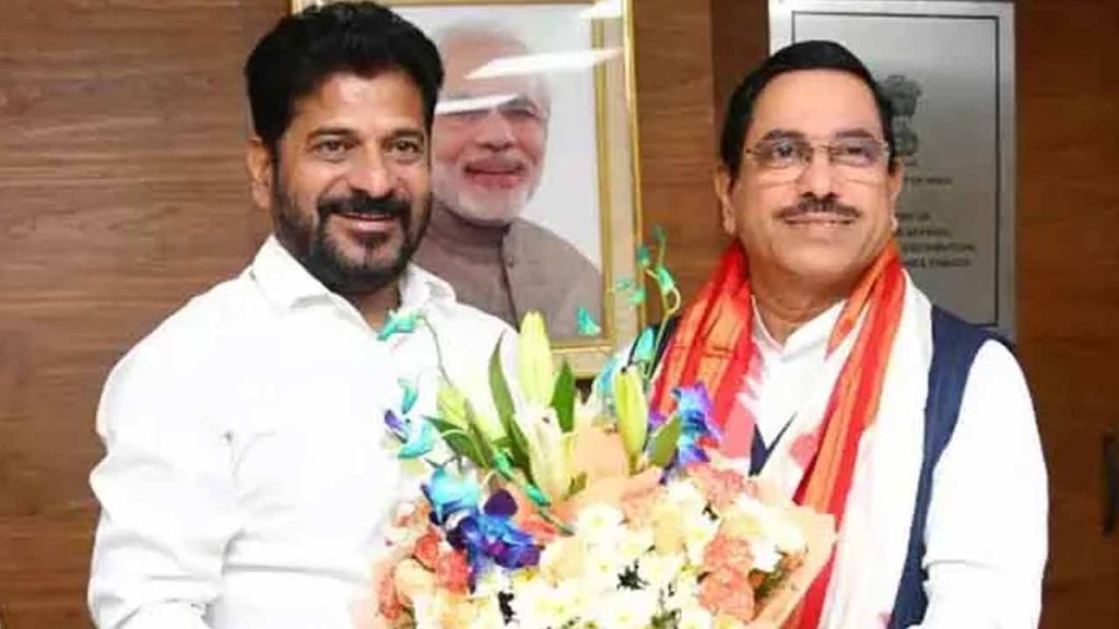 Revanth in Delhi for the second day.. CM's request to Union Minister