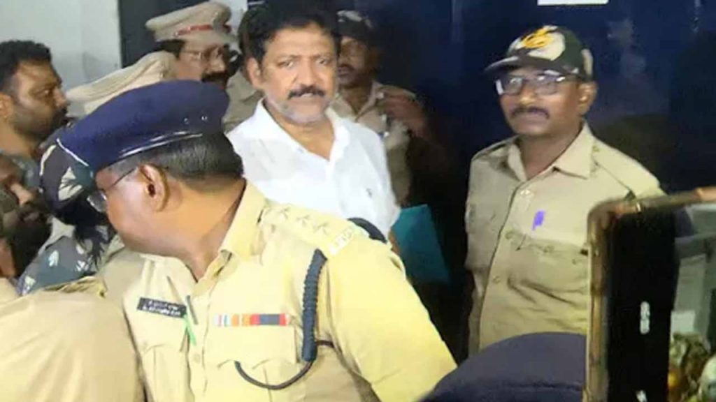 Vallabhaneni Vamsi remanded in police custody for one day