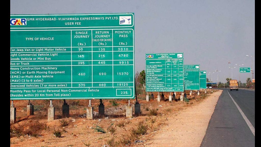 Hyderabad To Vijayawada Tol