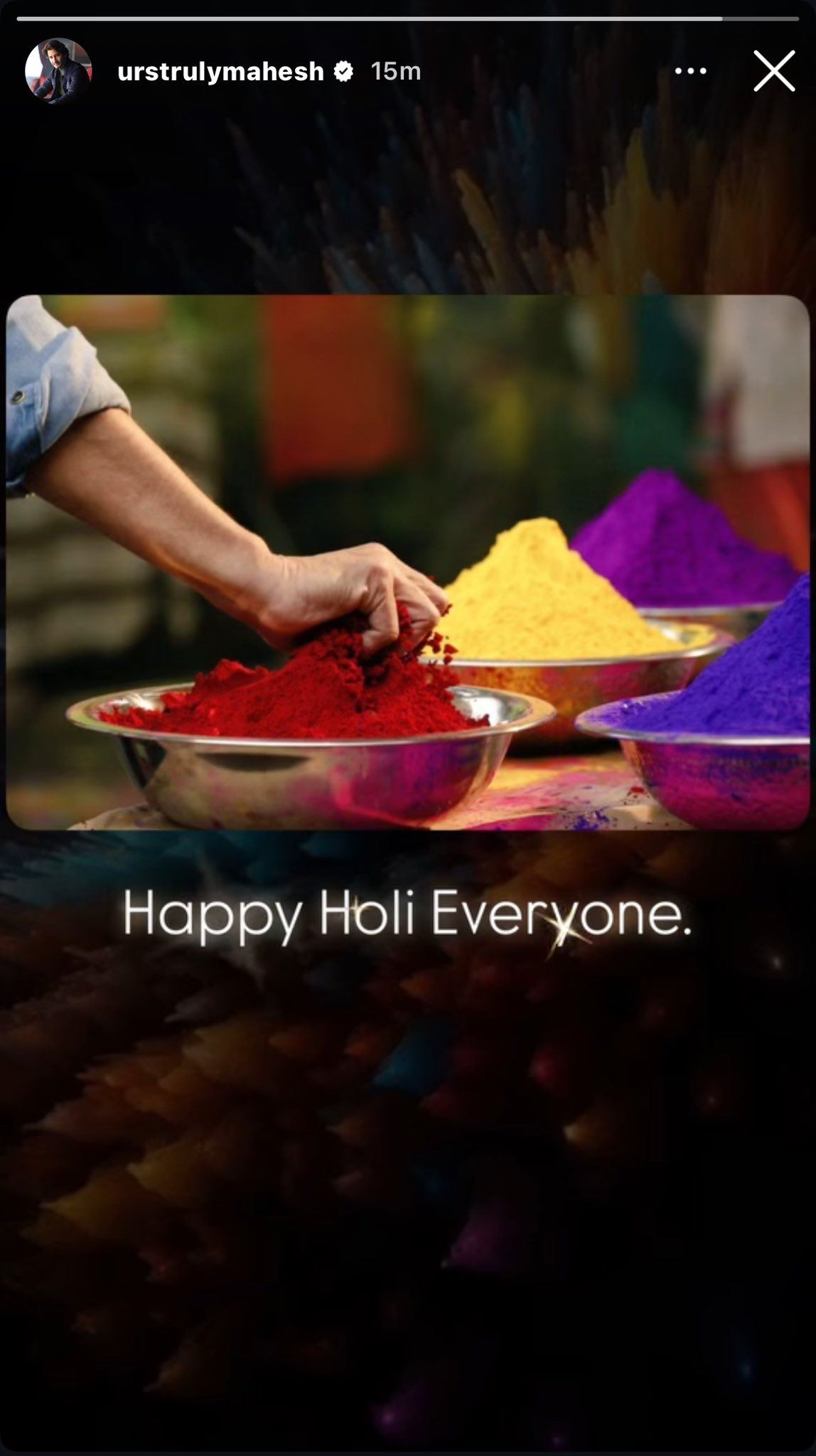 Priyanka Chopra Celebrates Holi in Mahesh Babu Rajamouli Movie Sets 