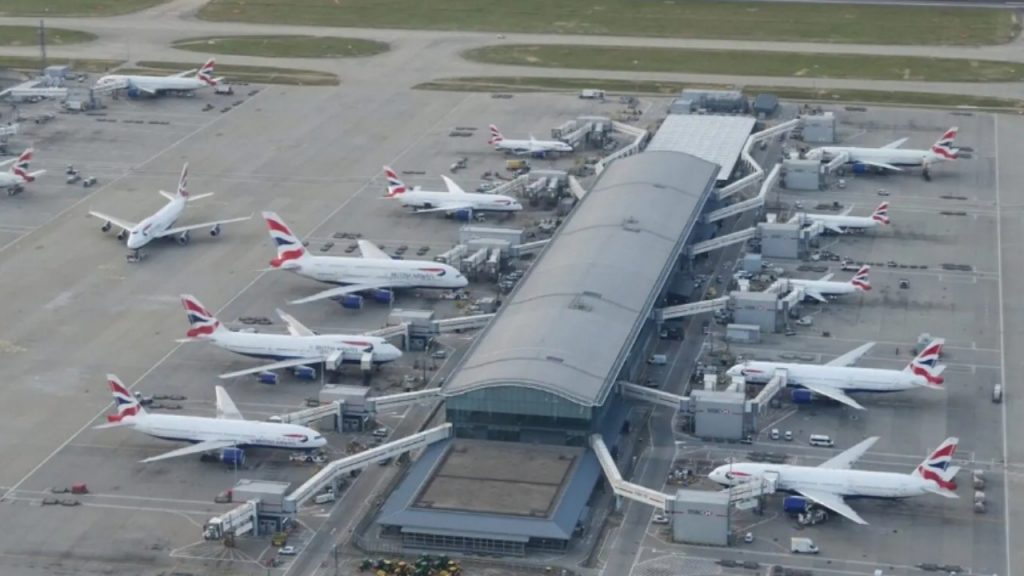 Heathrow Airport in London