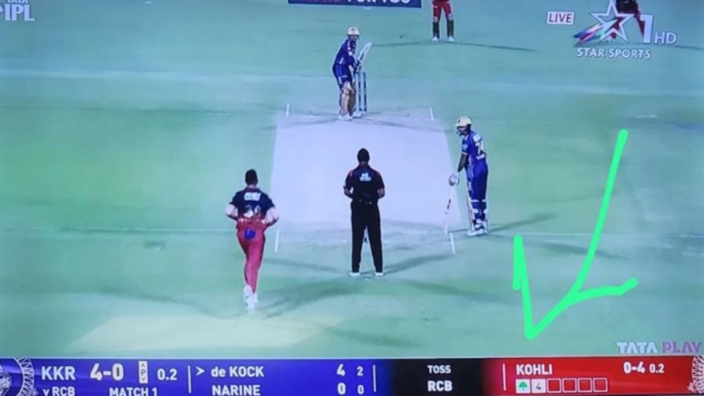 Kohli Bowling