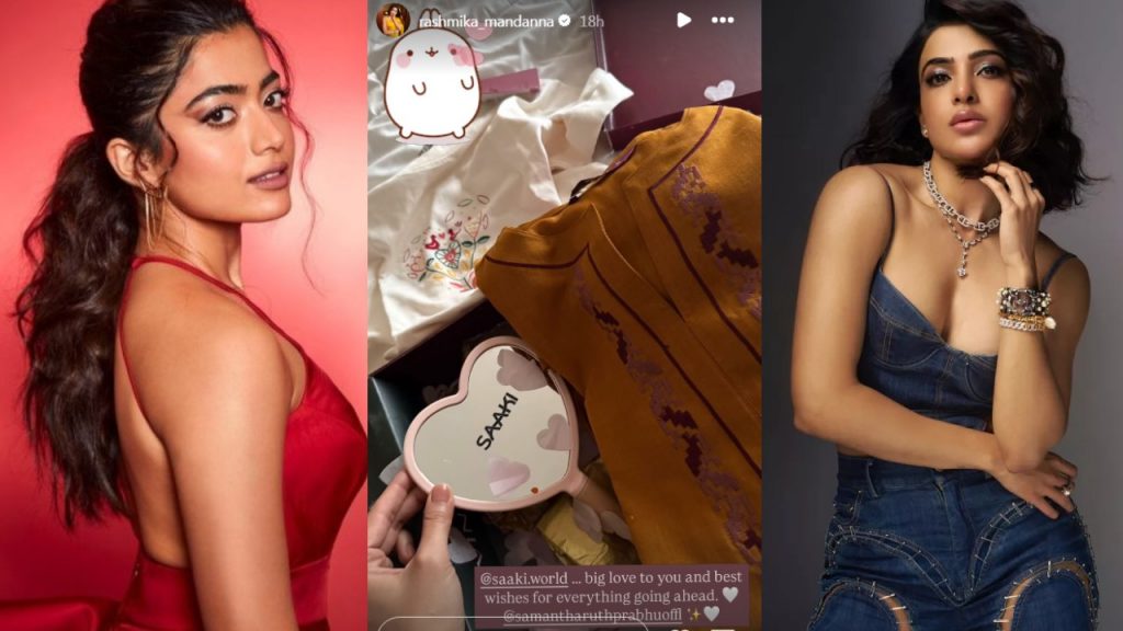 Samantha Sends Special Gift To Rashmika Mandanna