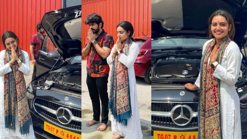 Actress Soniya Singh buys Costly Benz Car with her Boyfriend