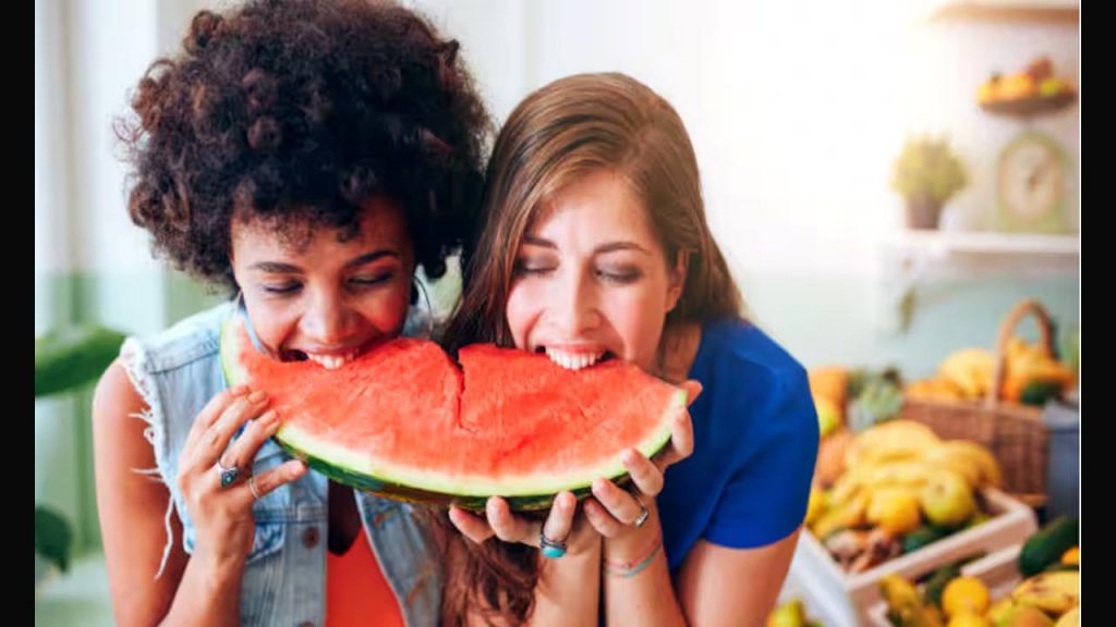 Watermelon Eating