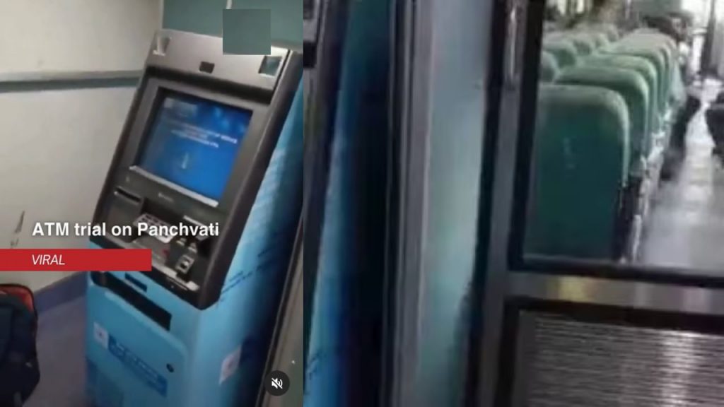 Atms In Trains Train Passengers Railways Panchavati Express Mumbai Manmad