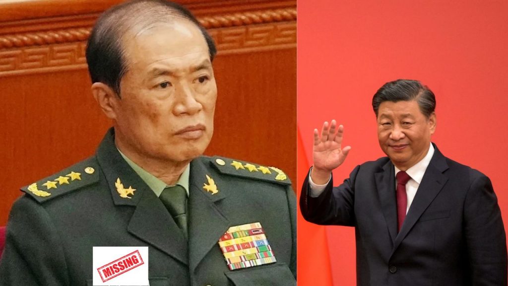 Chinas No 2 He Weidong Missing Central Military Commission Xi Jinping   