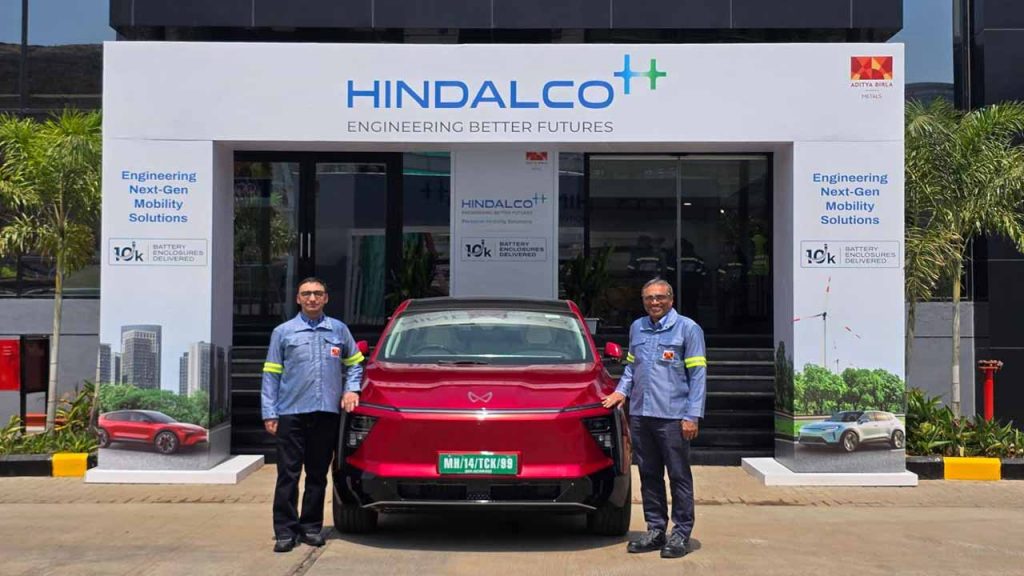 Hindalco delivers 10,000 aluminum battery enclosures to Mahindra