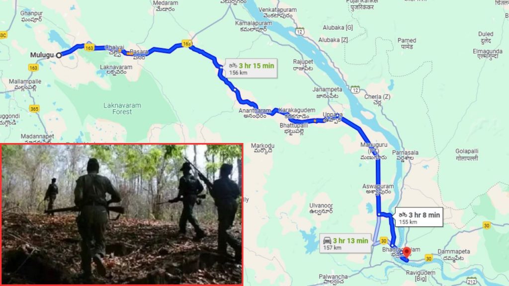 Maoist Top Leaders Karreguttalu To Ap Border Andhra Pradesh