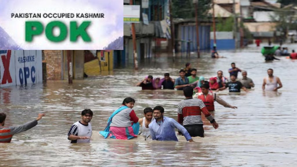 Pok Floods Pakistan Occupied Kashmir Jhelum River pakistan India