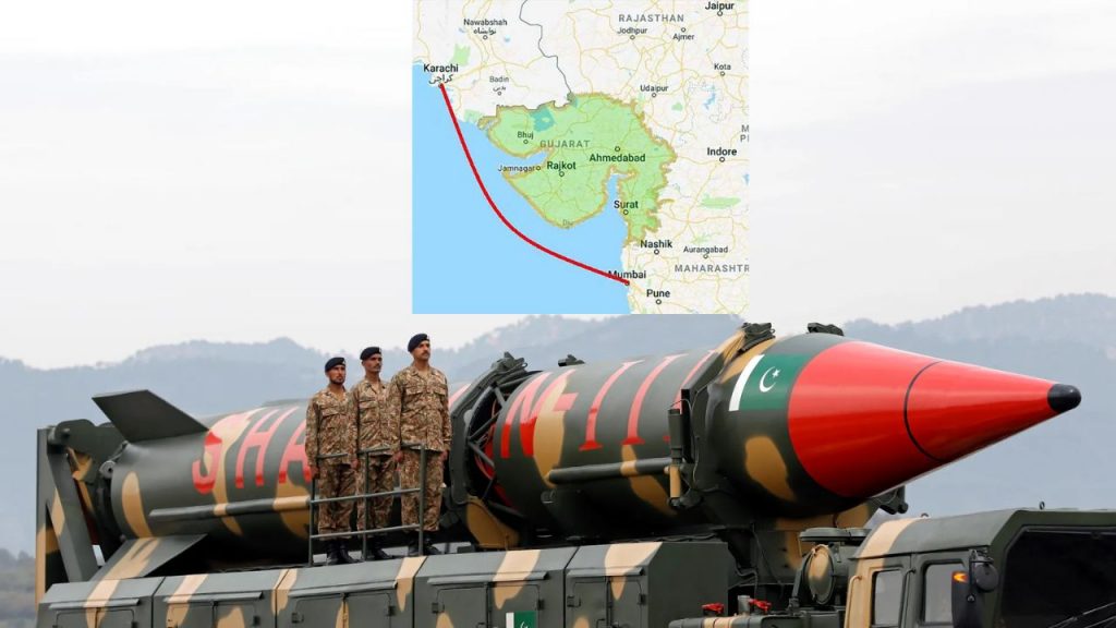 Pakistan Missile Tests Karachi Mumbai Kashmir India