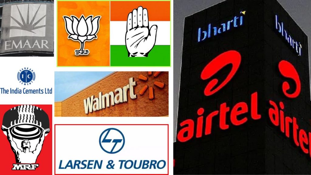 Prudent Electoral Trust Donations To Bjp And Congress Adr National Parties