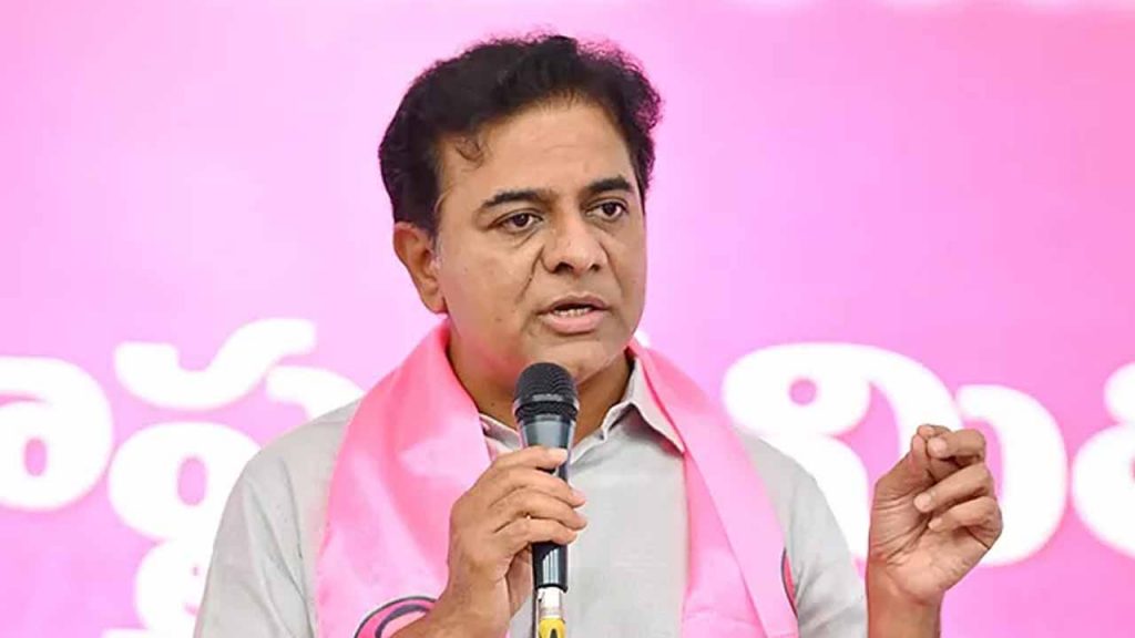 Revanth Reddy, police are working like a private gang: KTR