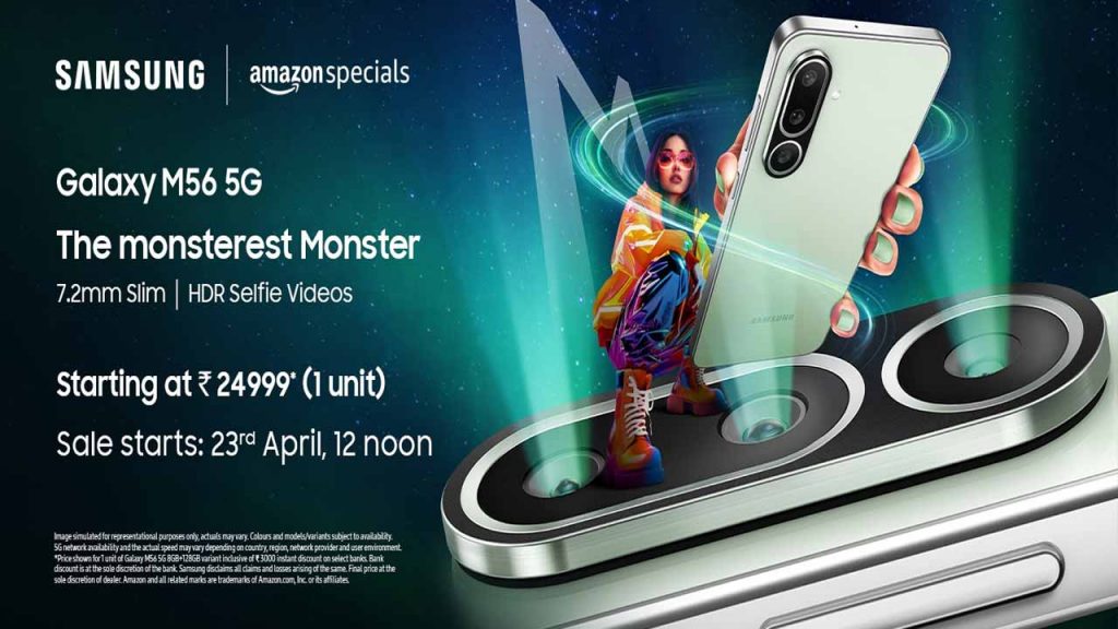 Samsung Galaxy M56 5G launched
