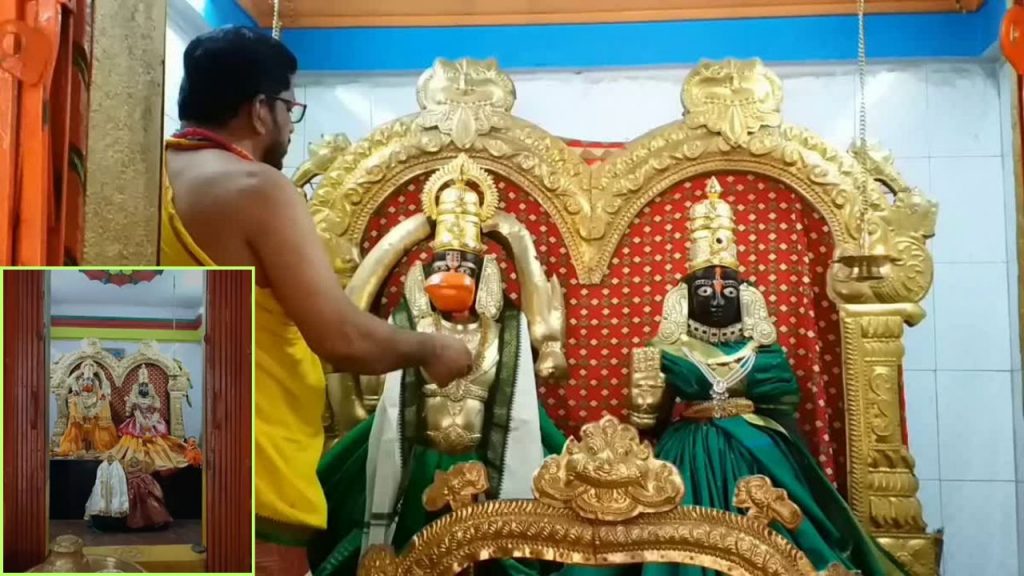 Sati Sametha Hanuman Temple Yellandu Telangana
