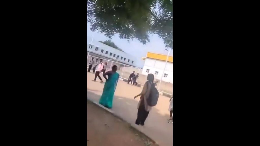 Student Hit With A Shoe