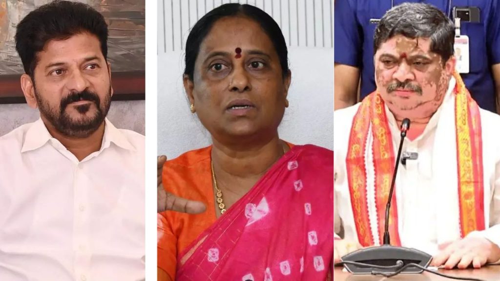 Telangana Ministers Ponnam Prabhakar Konda Surekha Congress Bc Mlas Delhi