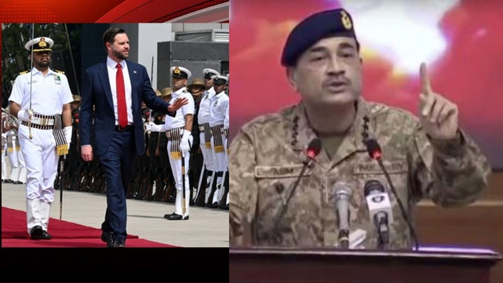 Terrorist Attacks India Jd Vance Jammu Kashmir Pakistan Army Chief