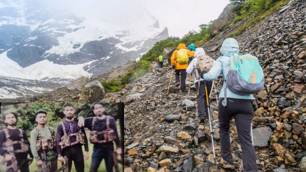 Terrorists Trekking For Pahalgam Attack Jammu Kashmir Pakistan