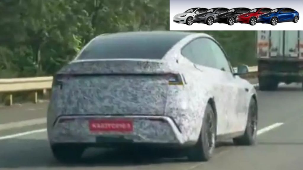Tesla Model Y Testing India Elon Musk