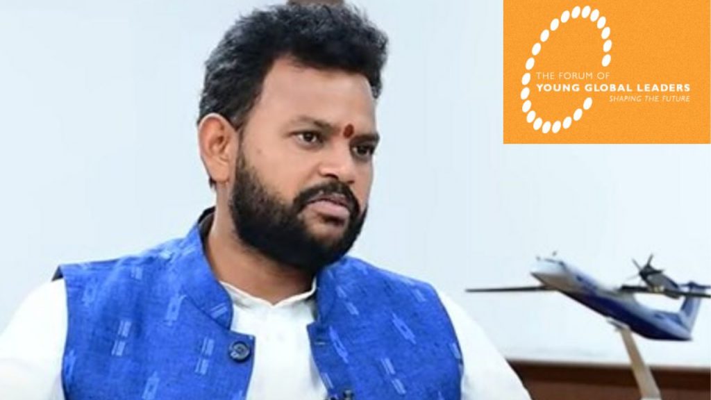 Union Minister Kinjarapu Ram Mohan Naidu Young Global Leaders Award 2025 Tdp Indians India