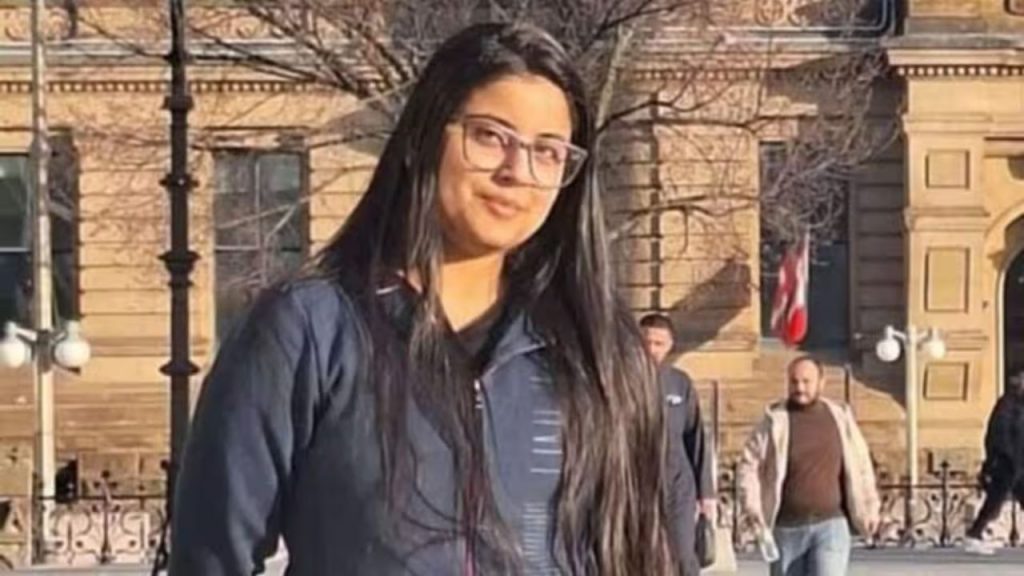 Vanshika Saini Indian Student Canada Davinder Singh Saini Aap Leader