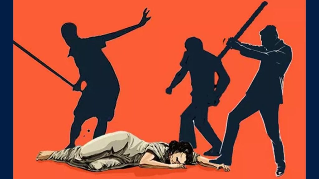 Woman Stripped Beaten