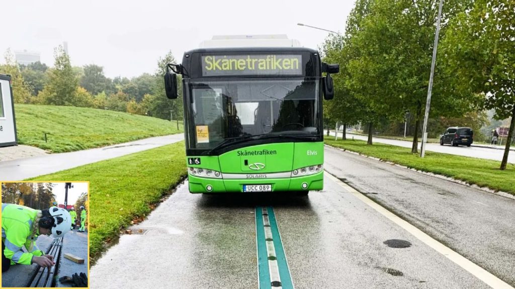 Worlds First Electrified Road Electric Road e Motorway Sweden