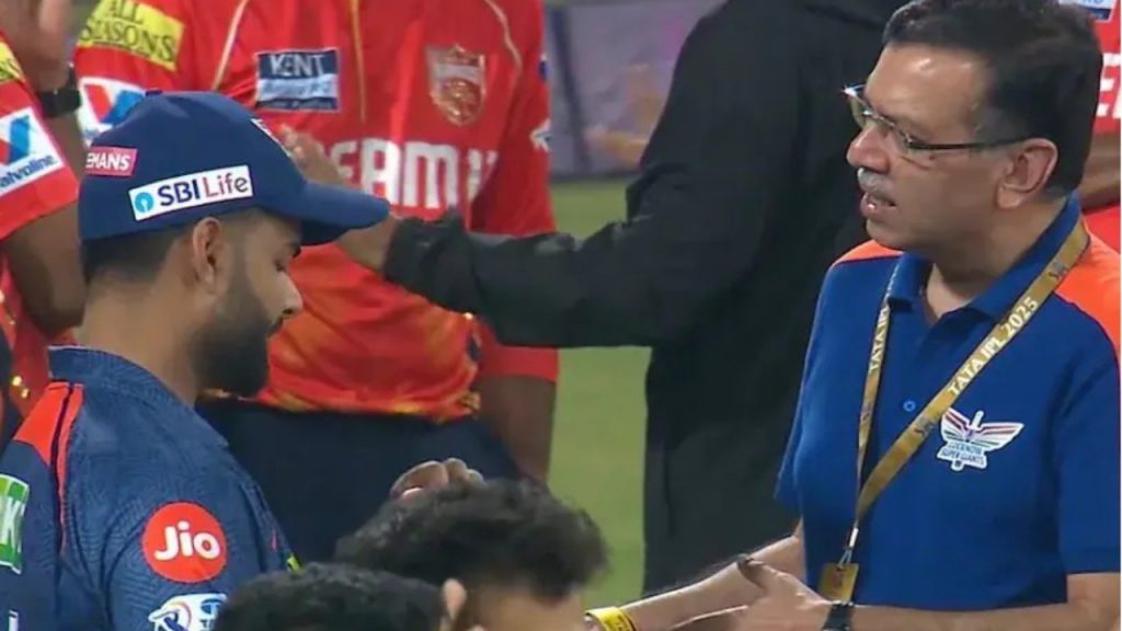 Rishabh Pant, LSG Owner Sanjiv Goenka