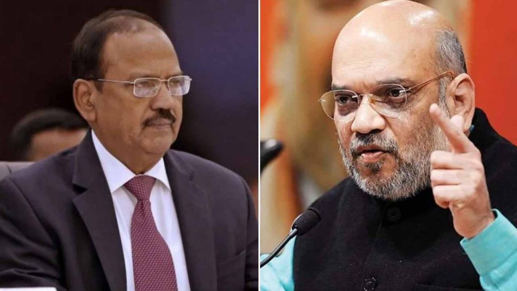 Amit Shah holds crucial meeting amid India-Pak tensions, Ajit Doval attends
