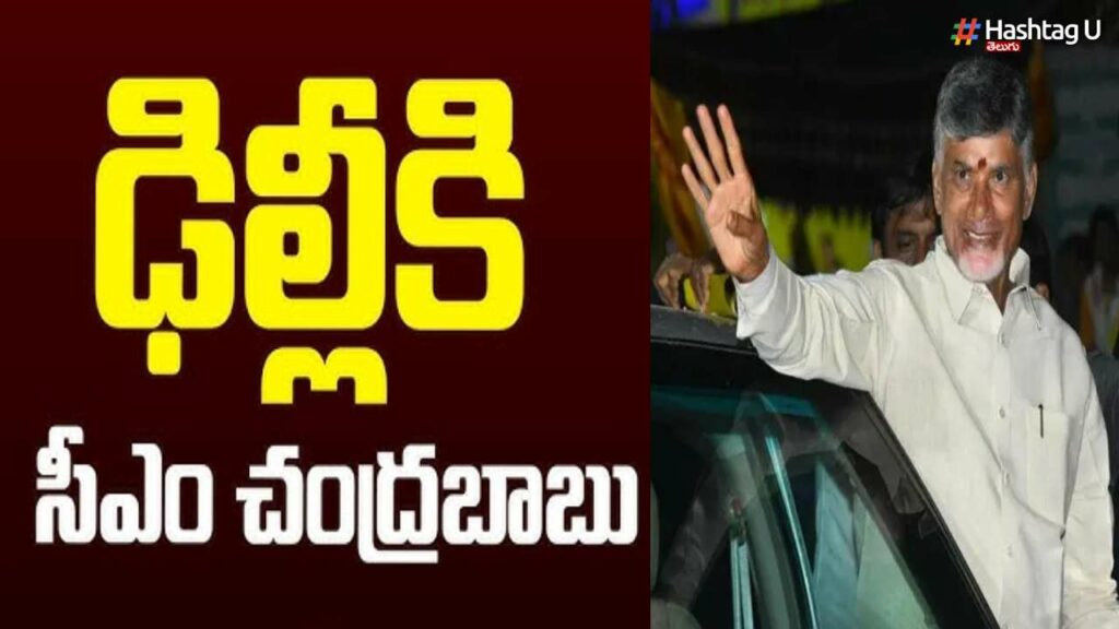 Cm Chandrababu Delhi Tour